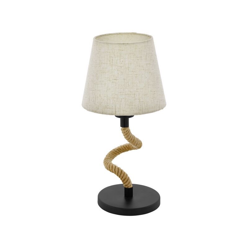 Sort industri bordlampe stål, Simeon, med brytare Sort industri bordlampe stål, Simeon, med brytare