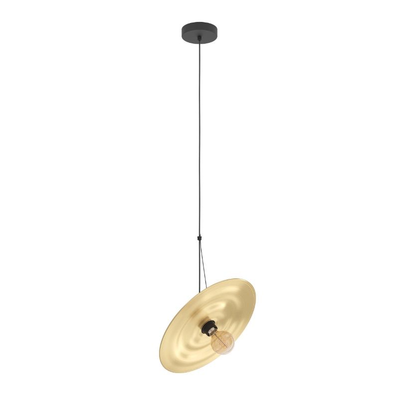 Messing design pendler lampe stål, Jesmer Messing design pendler lampe stål, Jesmer