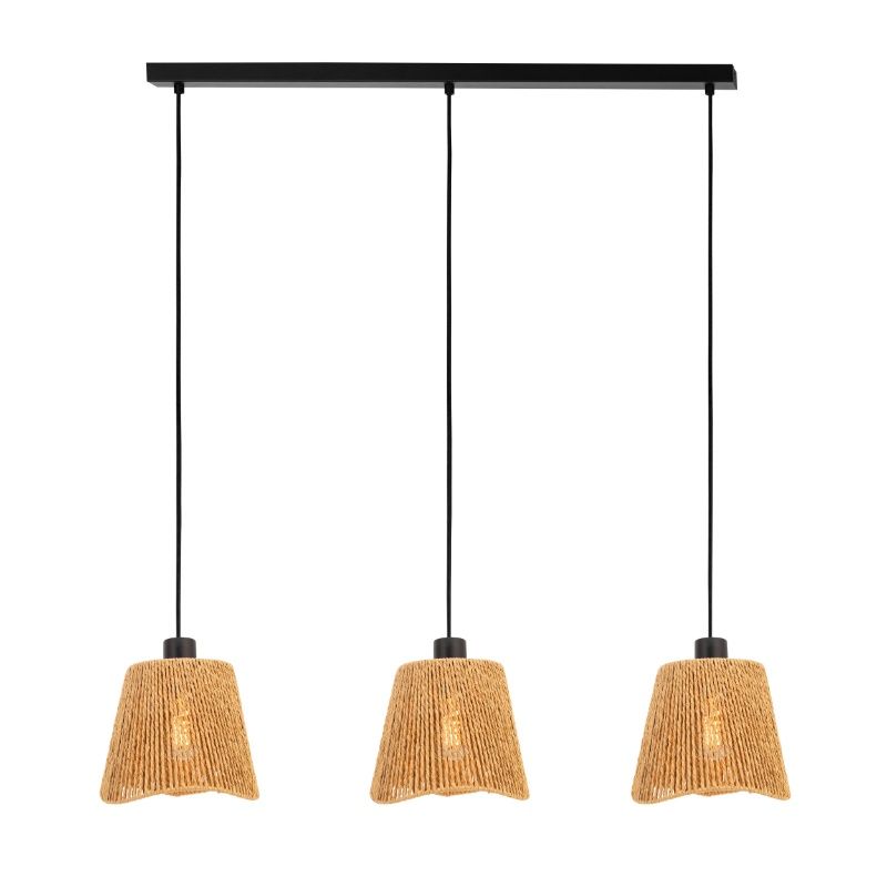 Papir pendler lampe brun, Jitze