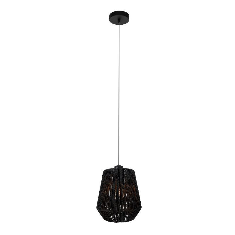 Papir pendler lampe sort, Caine