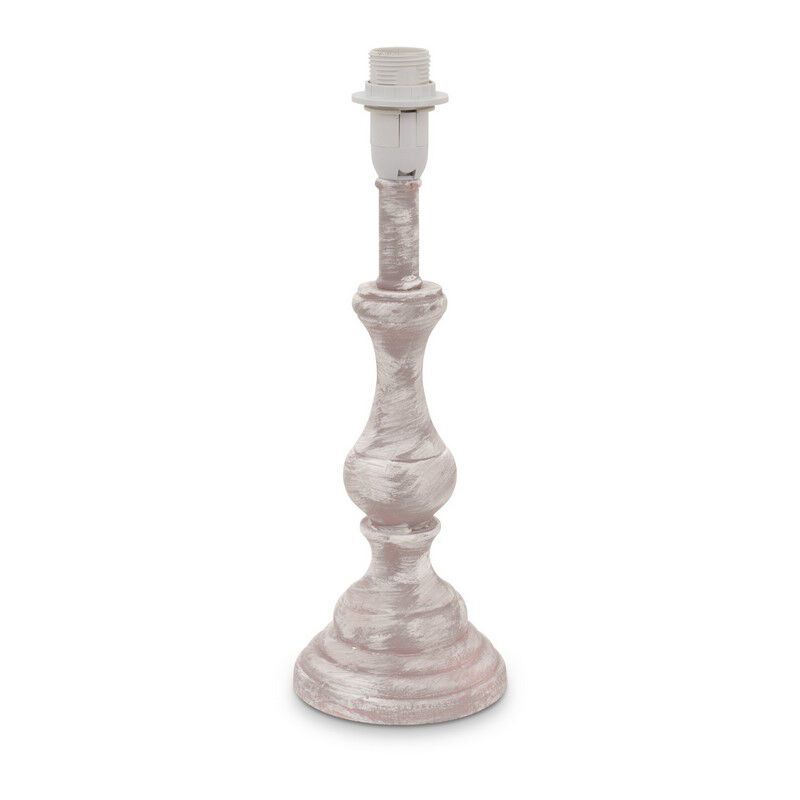 Træ bordlampe uden skærm taupe, Noah, med brytare Træ bordlampe uden skærm taupe, Noah, med brytare