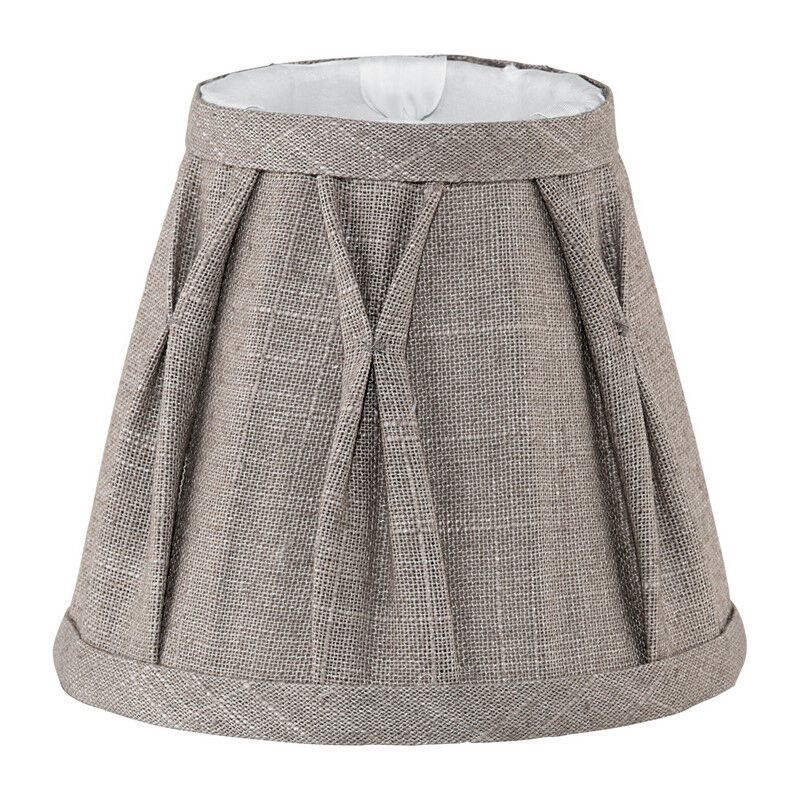 Grå klassisk lampeskærm stof, Noah