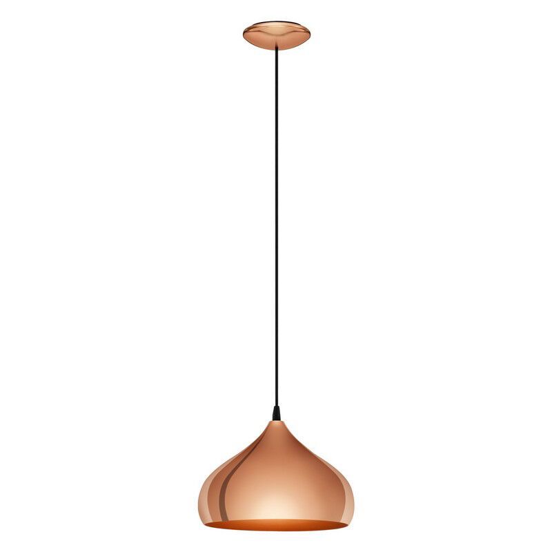 Kobber retro pendler lampe metal, Ancone
