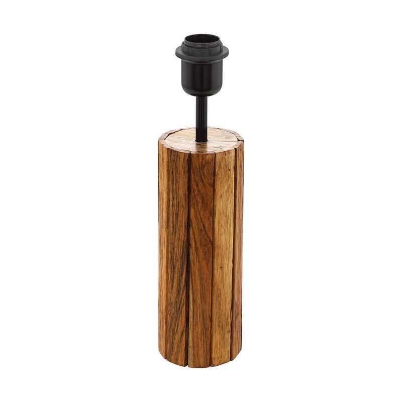 Træ bordlampe brun, Jayvano, med brytare Træ bordlampe brun, Jayvano, med brytare