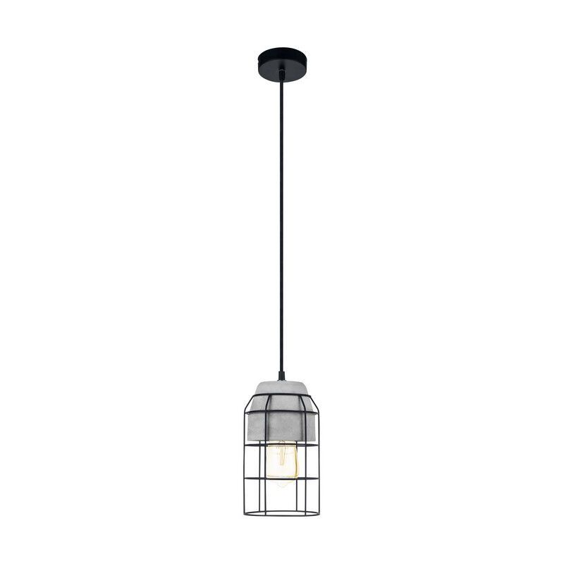 Beton pendler lampe sort, Aimad