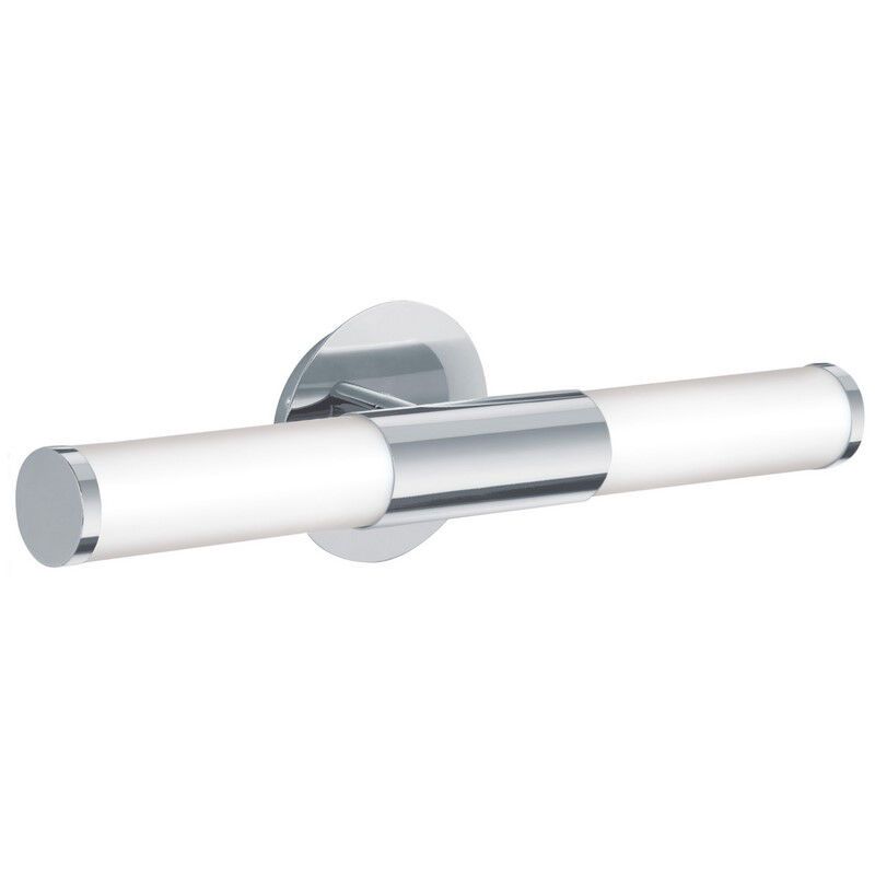 Krom modern spejllampe glas, Euska, IP44