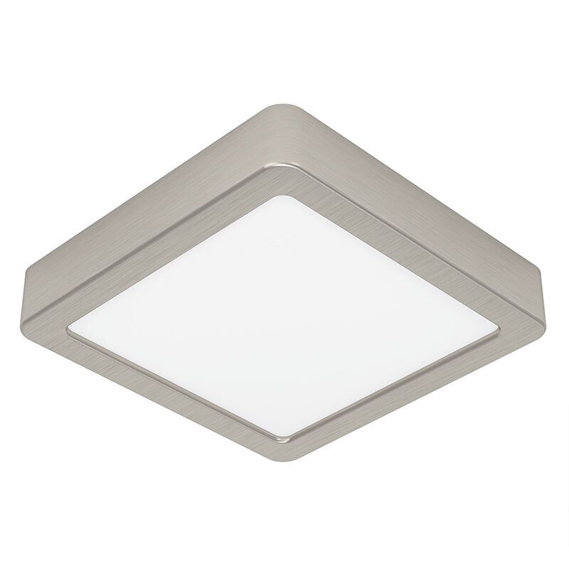 Nikkel plafond plast, Geraldo, 11W, 3000K LED