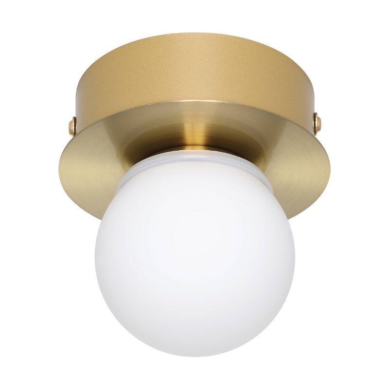 Guld modern loftlampe stål, Escha, 3,3W, 3000K LED Guld modern loftlampe stål, Escha, 3,3W, 3000K LED