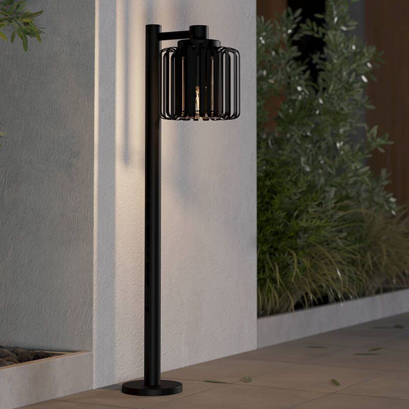 Sort industri udendørslampe aluminium, Rebecca, IP65 Sort industri udendørslampe aluminium, Rebecca, IP65