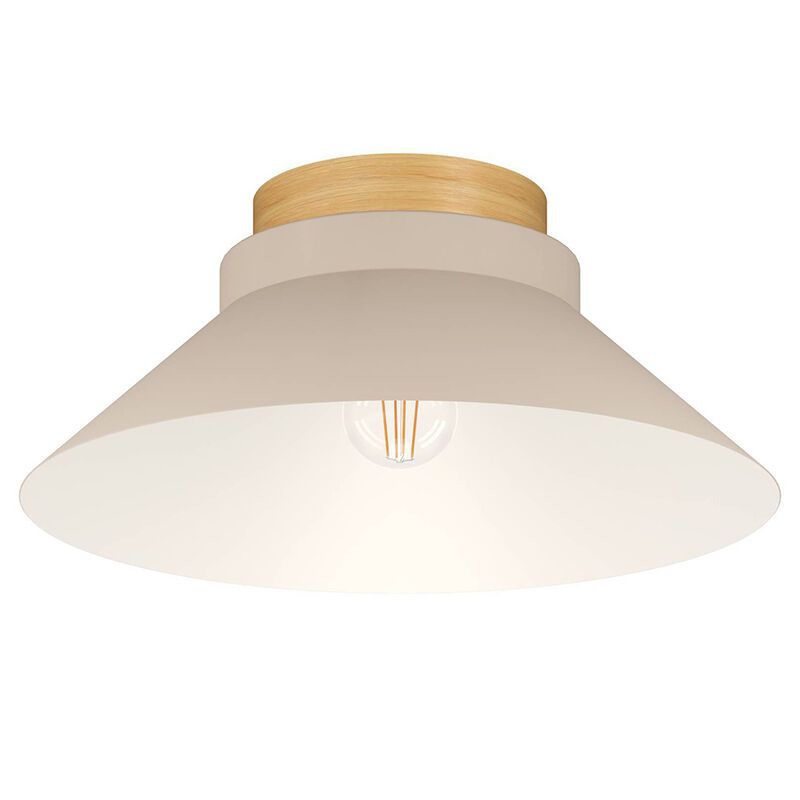 Beige loftlampe træ, Lucy Beige loftlampe træ, Lucy