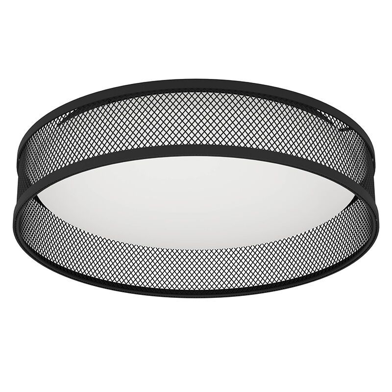 Sort plafond stål, Jolene, 20W, 3000K LED
