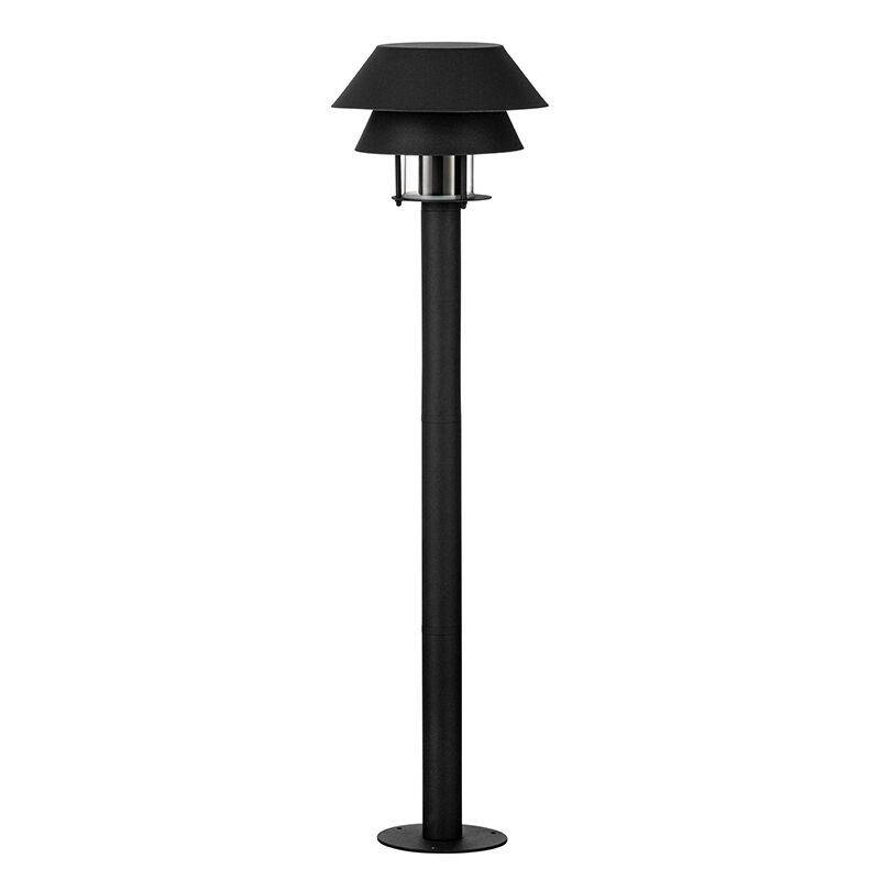 Sort udendørslampe stål, Cindy, IP65