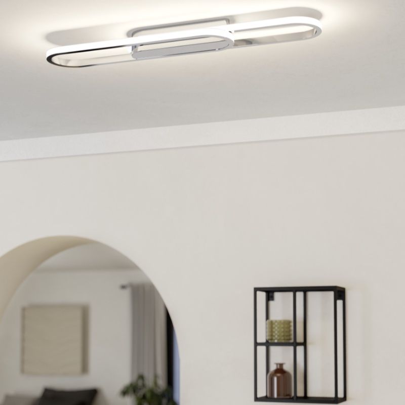 Krom design loftlampe aluminium, Crijn, 20W, white switch LED Krom design loftlampe aluminium, Crijn, 20W, white switch LED