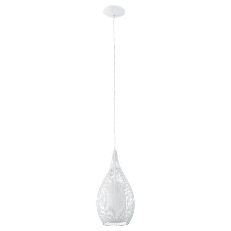Hvid design pendler lampe glas, Maritima