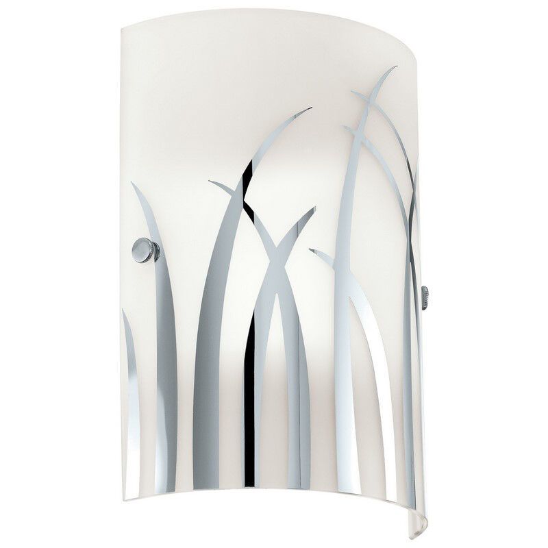 Hvid design væglampe glas, Ilyas Hvid design væglampe glas, Ilyas