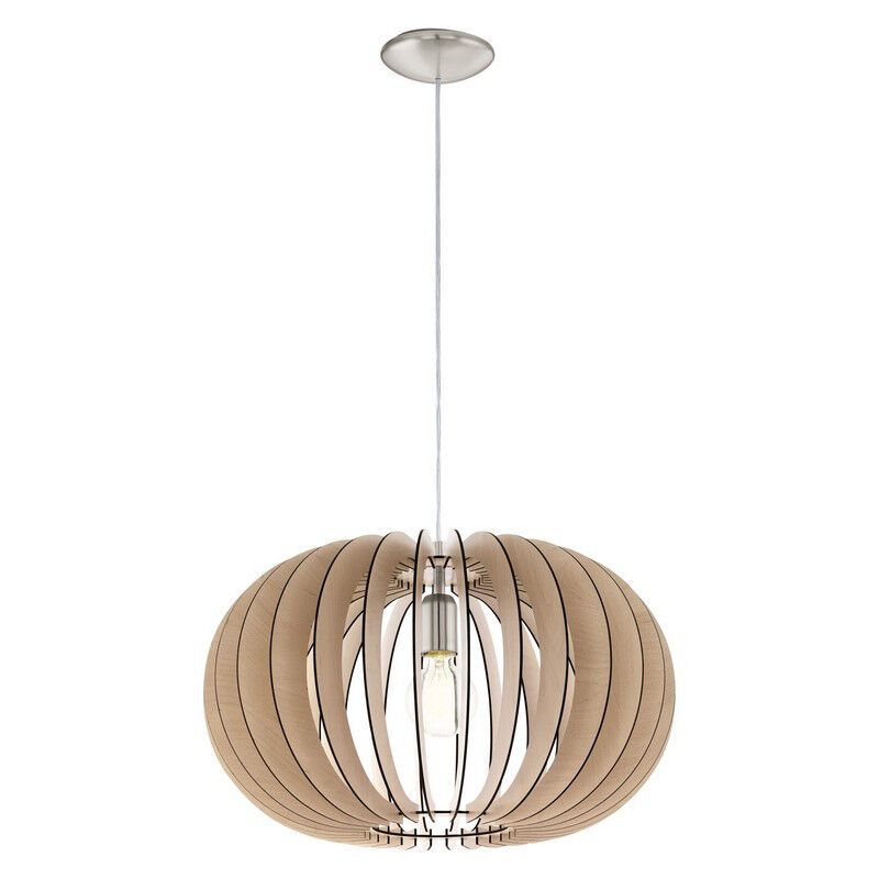 Rustik pendler lampe træ, Kiran Rustik pendler lampe træ, Kiran