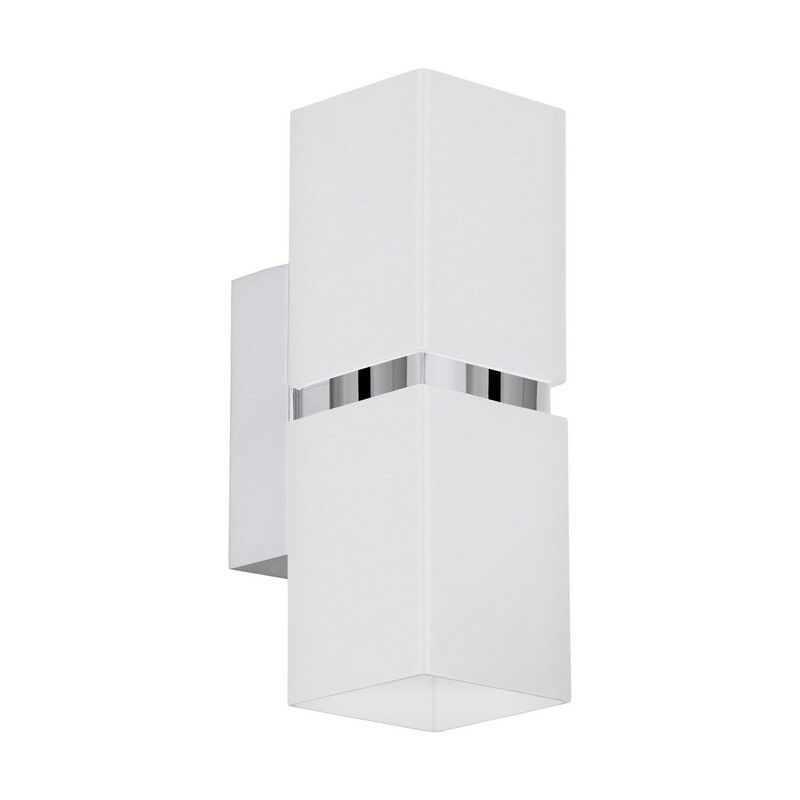 Krom design up down væglampe metal, Annely