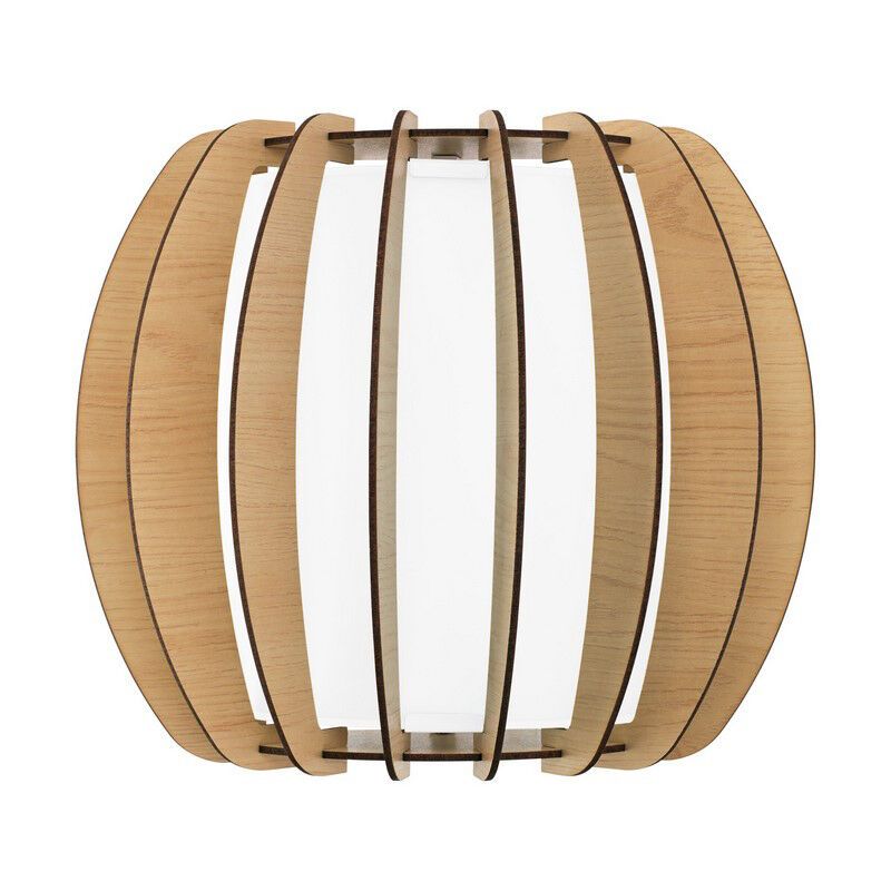 Creme rustik væglampe træ, Kiran Creme rustik væglampe træ, Kiran