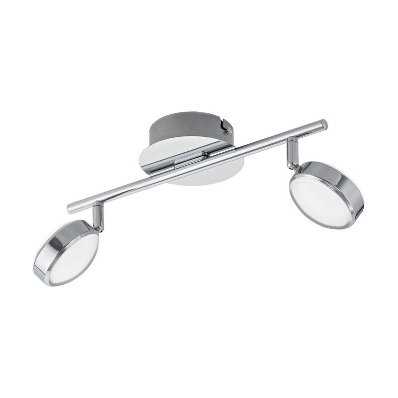 Krom modern loftspot stål, Tjark, 5W, 3000K LED Krom modern loftspot stål, Tjark, 5W, 3000K LED