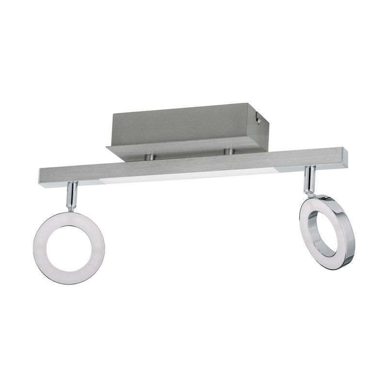 Krom modern loftspot aluminium, Madelinde, 3W, 3000K LED