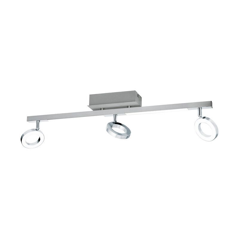 Krom modern loftspot aluminium, Madelinde, 3W, 3000K LED