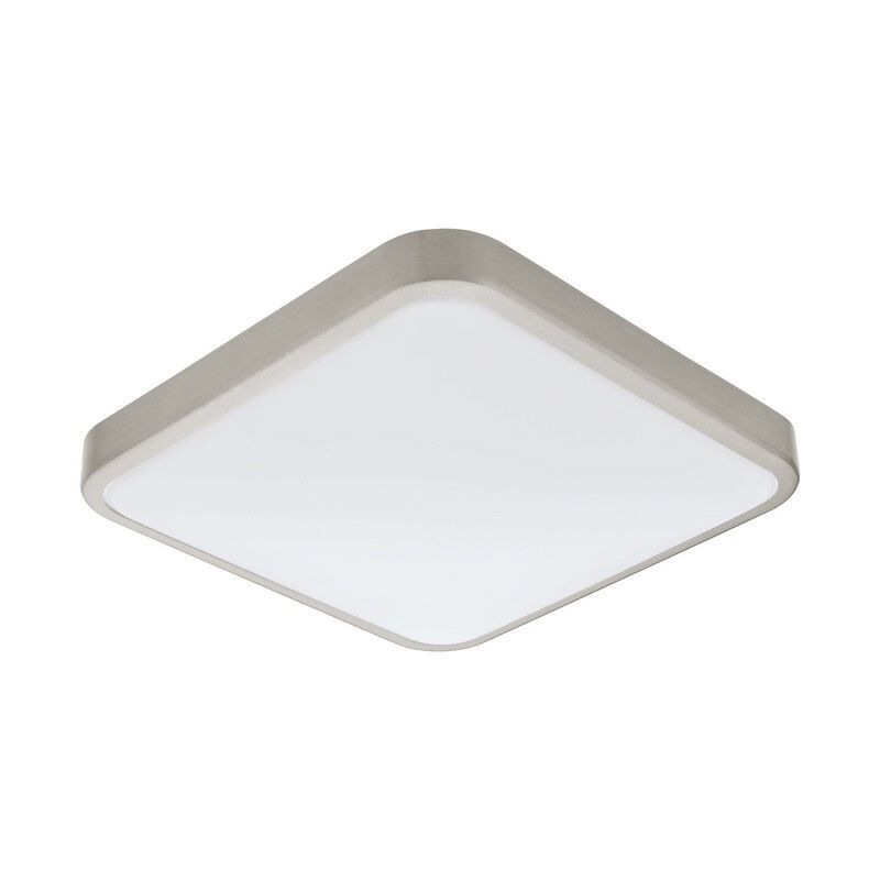 Nikkel væglampe plast, Beyza, 16W, 3000K LED, IP44