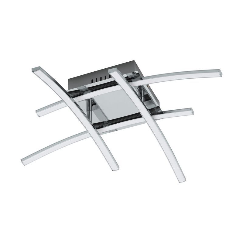 Krom modern plafond aluminium, Josua, 5W, 3000K LED Krom modern plafond aluminium, Josua, 5W, 3000K LED