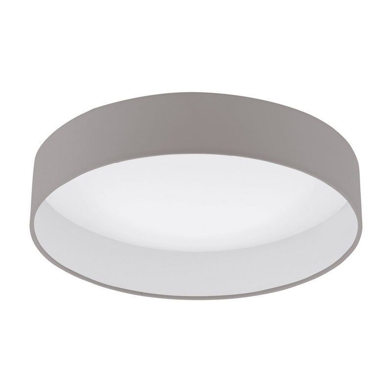 Taupe loftlampe stof, Guido, 18W, 3000K LED