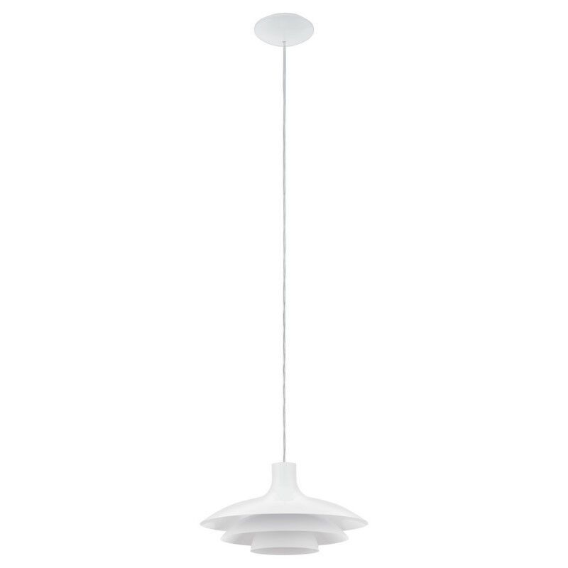 Hvid pendler lampe stål, Cathalina Hvid pendler lampe stål, Cathalina