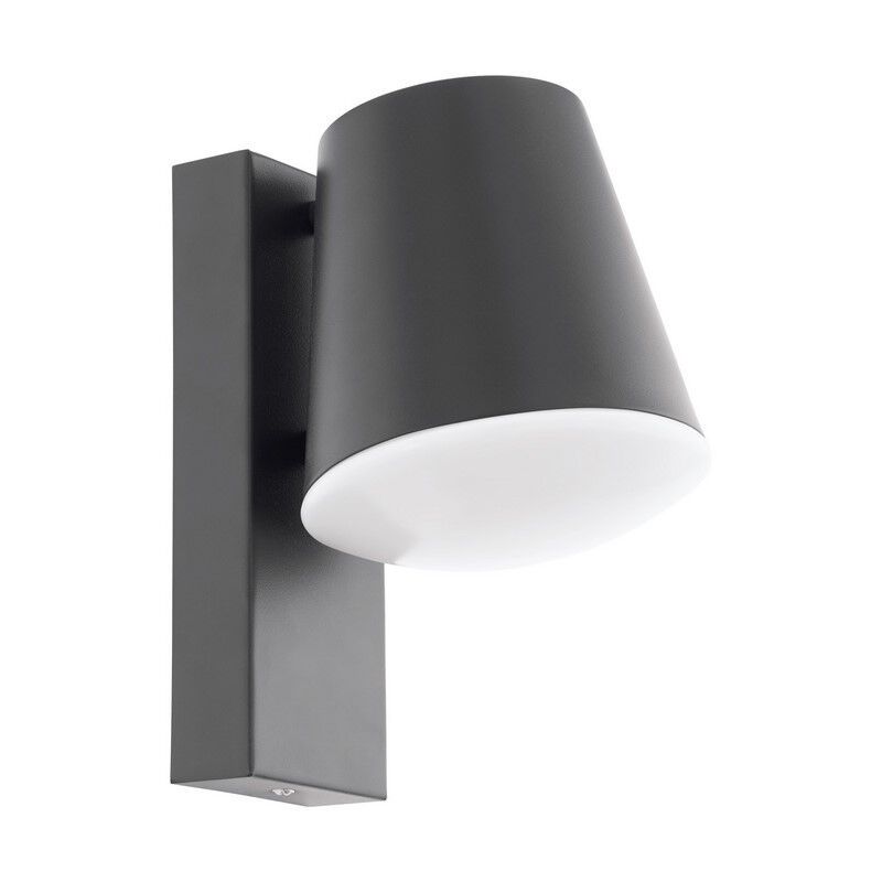 Antracit modern udendørslampe metal, Aiden, IP44
