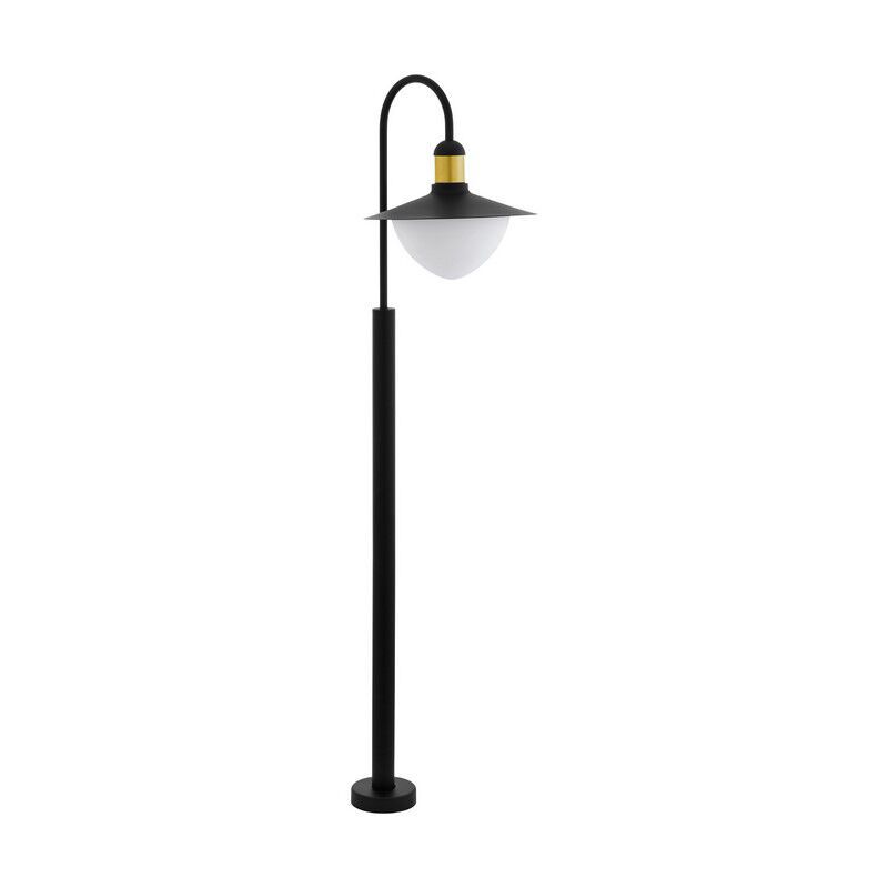 Guld modern udendørslampe metal, Jaylano, IP44