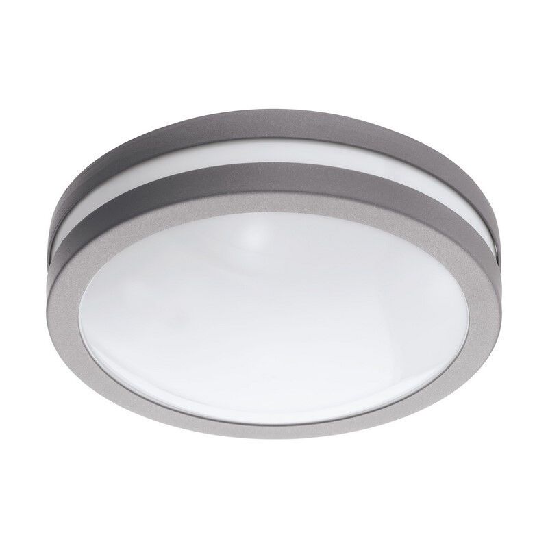 Sølv udendørslampe metal, Justin, IP44 Sølv udendørslampe metal, Justin, IP44