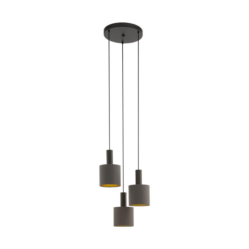 Brun modern pendler lampe stof, Mies Brun modern pendler lampe stof, Mies