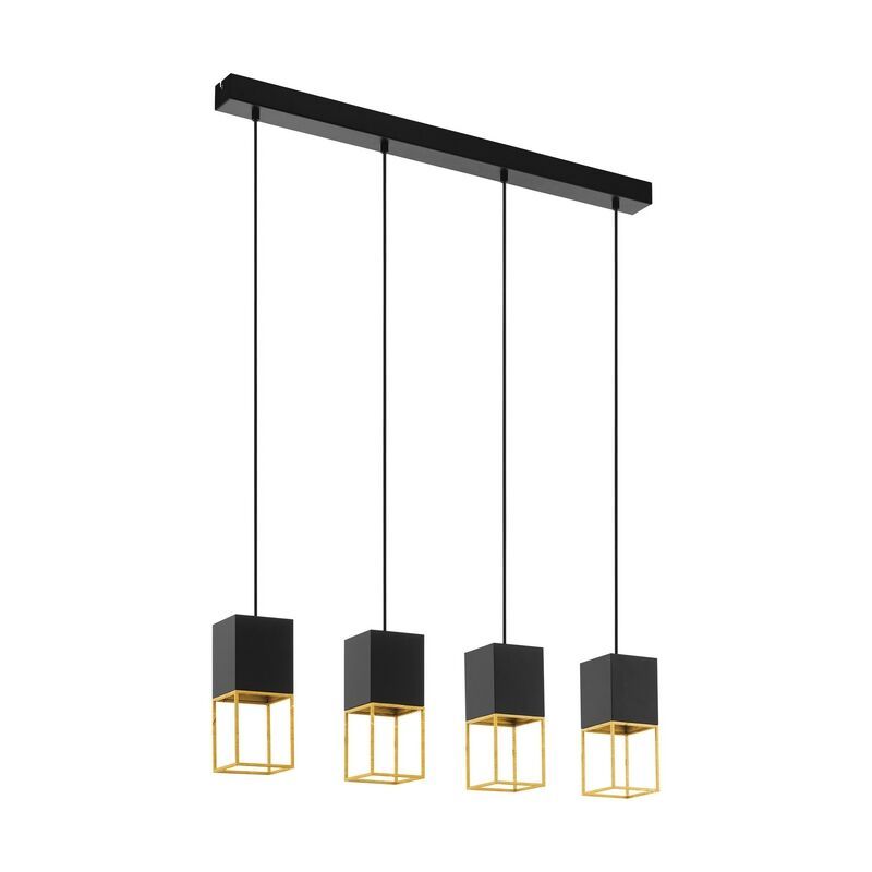 Guld modern pendler lampe stål, Jovanny Guld modern pendler lampe stål, Jovanny