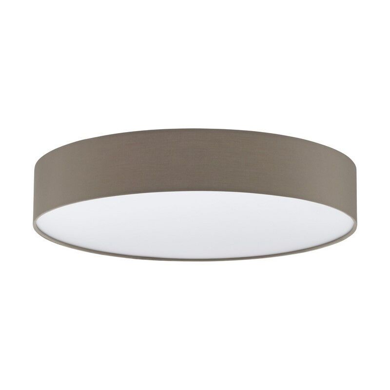 Taupe modern loftlampe plast, Sila, 40W, varm til kold hvid justerbar LED, med fjärrkontroll Taupe modern loftlampe plast, Sila, 40W, varm til kold hvid justerbar LED, med fjärrkontroll