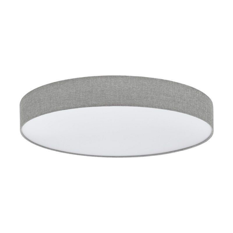 Grå modern loftlampe plast, Sila, 60W, varm til kold hvid justerbar LED, med fjärrkontroll Grå modern loftlampe plast, Sila, 60W, varm til kold hvid justerbar LED, med fjärrkontroll