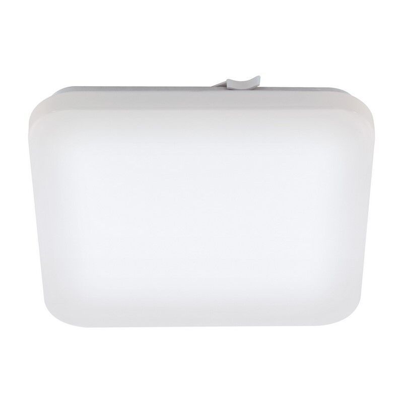 Hvid loftlampe plast, Eloise, 17W, 3000K LED, IP44