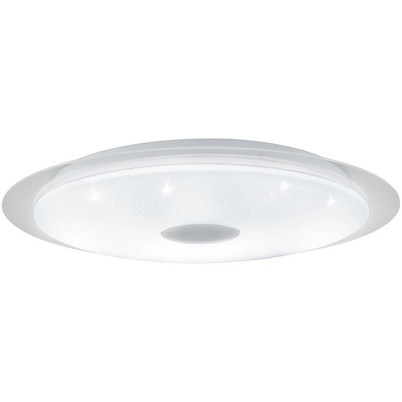 Gennemsigtig modern plafond plast, Jouri, 36W, justerbar lysfarve LED
