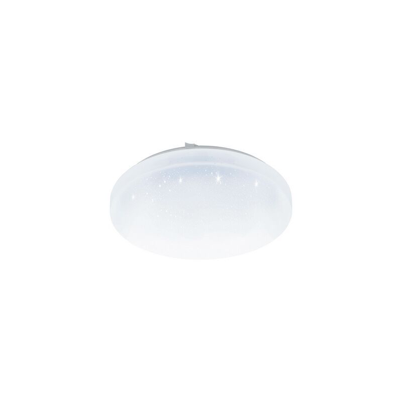 Hvid plafond stål, Eloise, 12W, justerbar lysfarve LED, IP44 Hvid plafond stål, Eloise, 12W, justerbar lysfarve LED, IP44