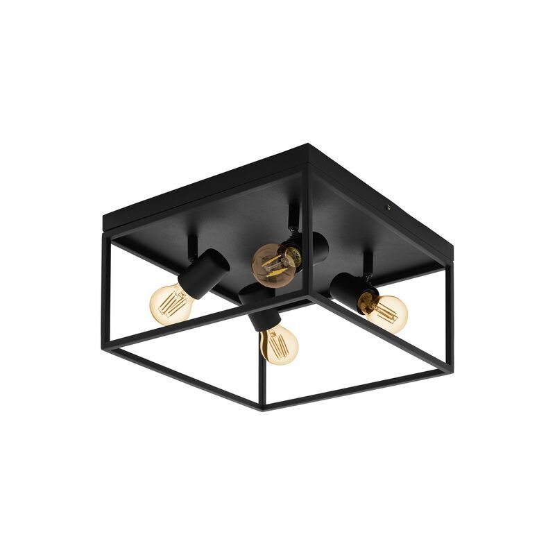 Sort industri plafond stål, Tyrza Sort industri plafond stål, Tyrza