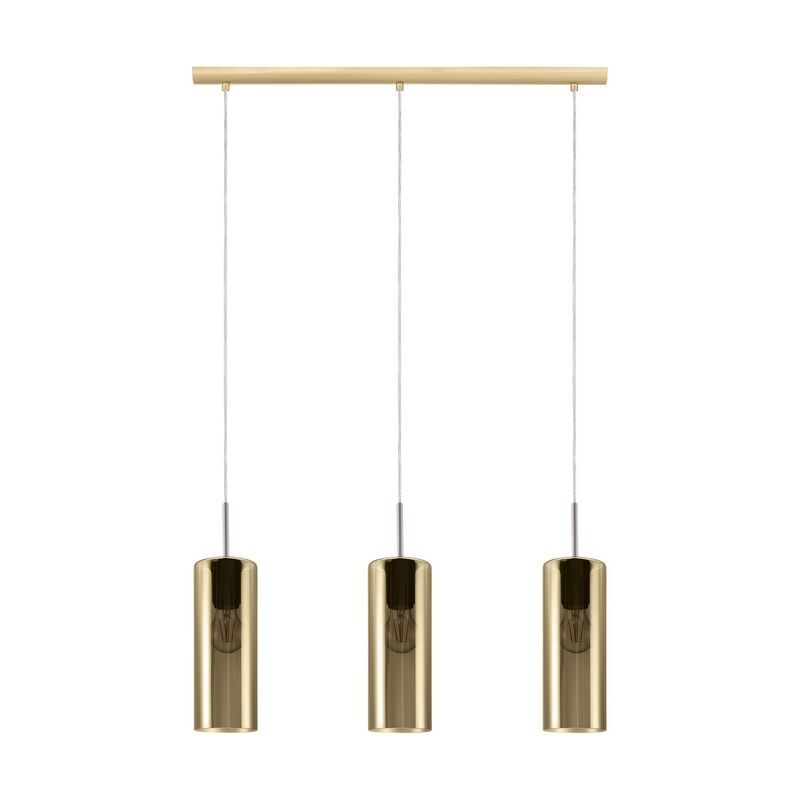 Guld design pendler lampe glas, Tino Guld design pendler lampe glas, Tino