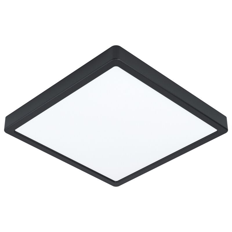 Sort loftlampe stål, Pascale, 20W, 4000K LED
