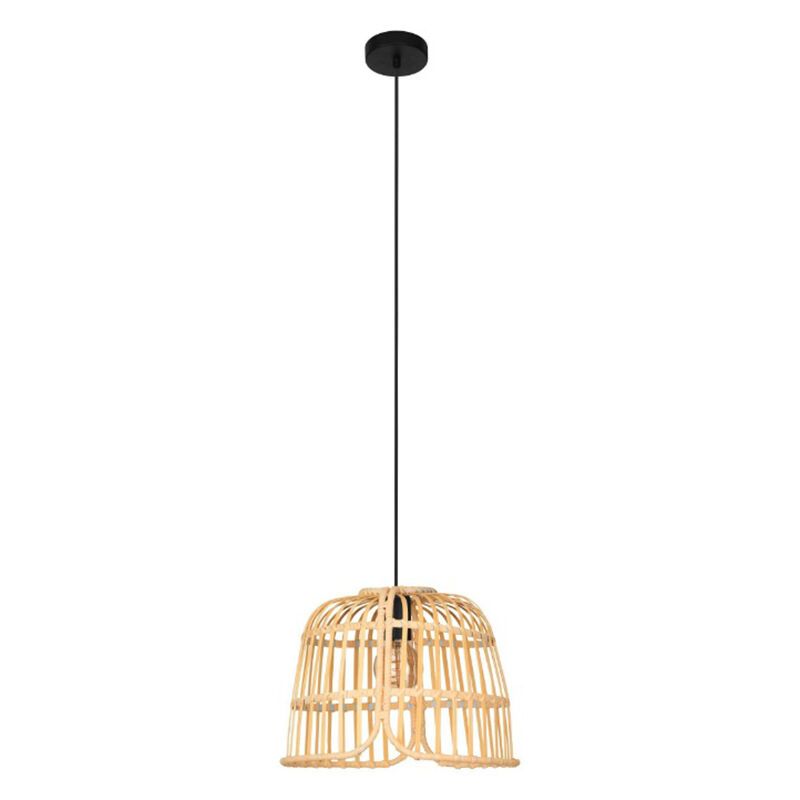 Rattan pendler lampe brun, Sicco
