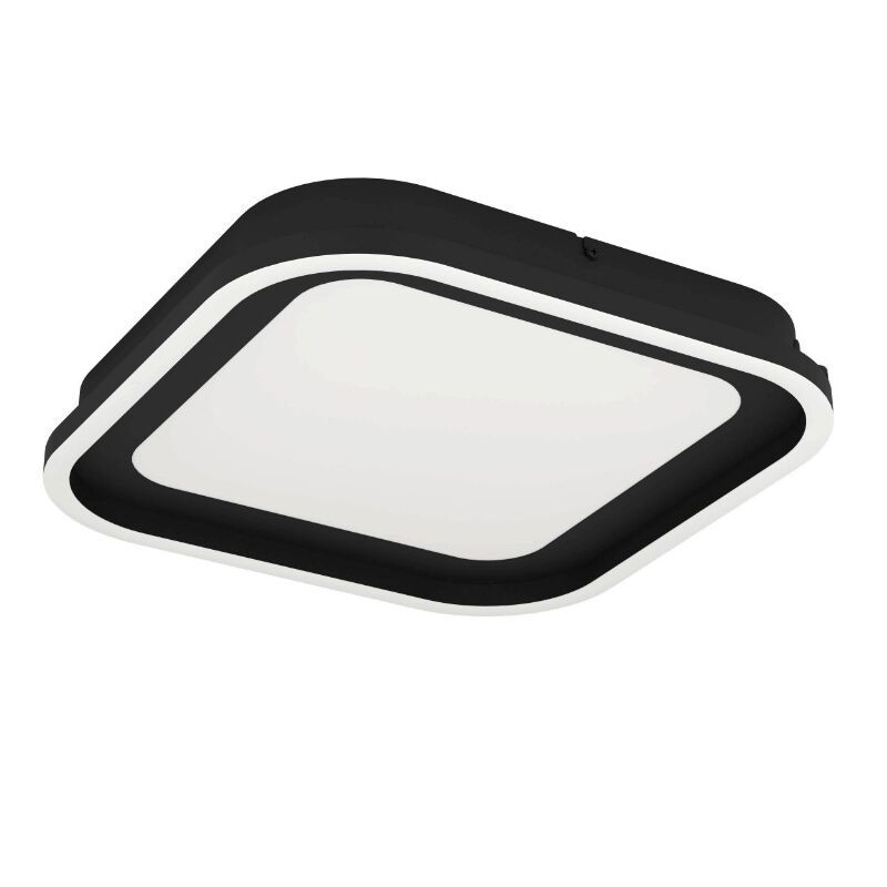 Sort modern loftlampe aluminium, Thijn, 11W, varm til kold hvid justerbar LED, 3 trins lysdæmper Sort modern loftlampe aluminium, Thijn, 11W, varm til kold hvid justerbar LED, 3 trins lysdæmper