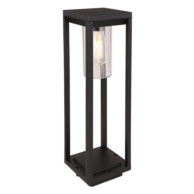 Sort modern udendørslampe plast, Vildan, IP44 Sort modern udendørslampe plast, Vildan, IP44