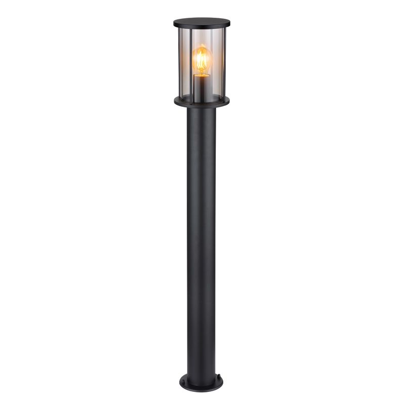Sort modern udendørslampe rustfrit stål, Kors, IP54 Sort modern udendørslampe rustfrit stål, Kors, IP54