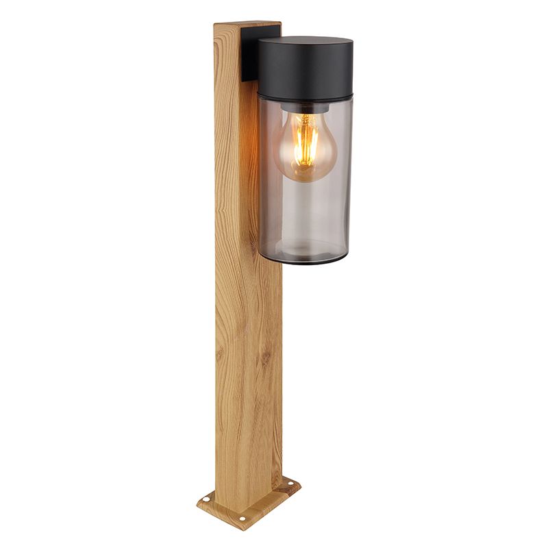 Brun modern udendørslampe rustfrit stål, Kiymet, IP44