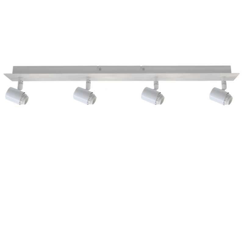 Aluminium roset hvid, Rika