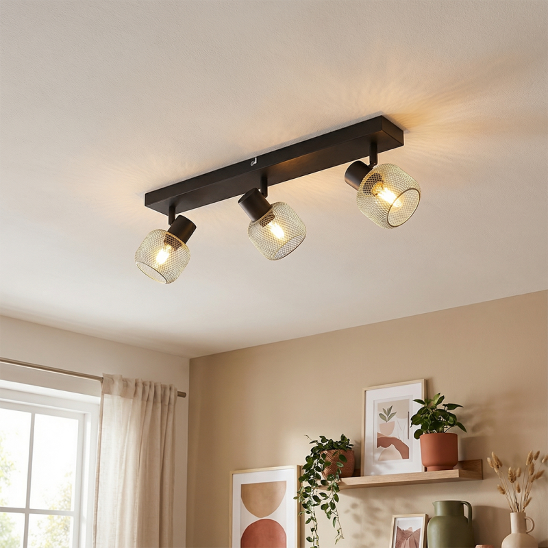 Industri loftspot grå, Emado