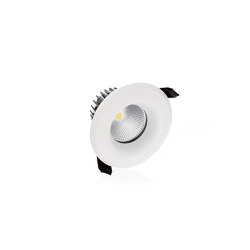 Glas downlight hvid, Rexe, 6W, 3000K LED, IP65 Glas downlight hvid, Rexe, 6W, 3000K LED, IP65